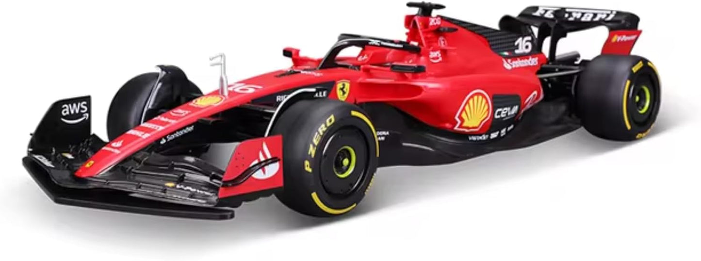 Maisto F1 Racing Ferrari SF23 1:10 Charles #16 2023 Remote Control Car Formula 1 2023 Remote Control Car Charles Leclerc #16 Ferrari