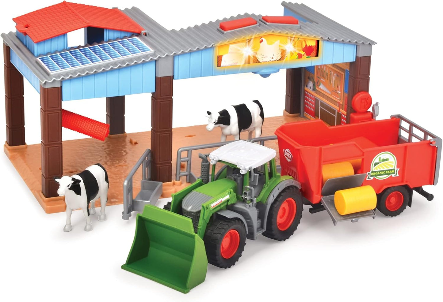 Dickie Toys: Farm Station - Light & Sound Kids Playset, Ages 3+