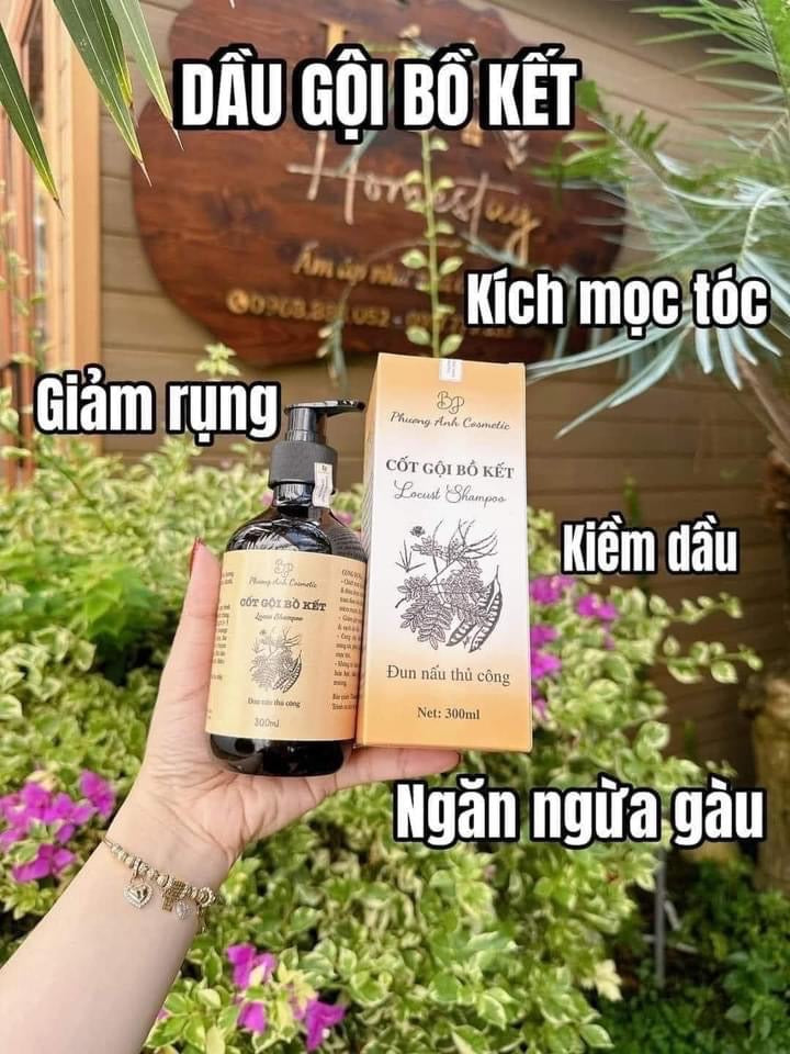 Dầu gội bồ kết